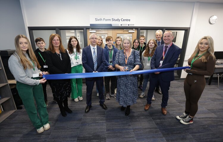 Image of Knutsford Academy Open Refurbished Sixth Form Centre